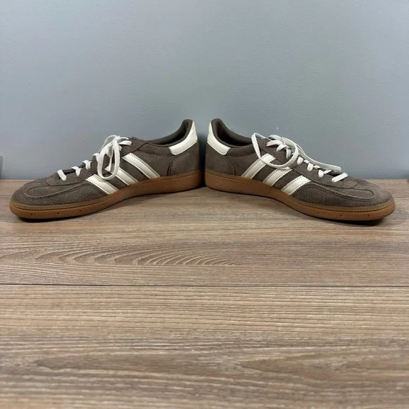 Adidas Handball Spezial Sneakers Earth Strata Off White Gum 9.5 - Picture 8 of 11